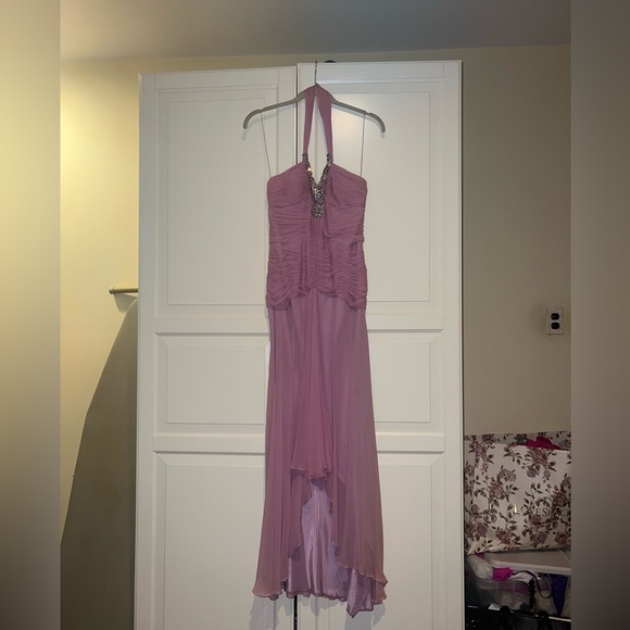 Niteline Dresses & Skirts - Niteline 100% silk chiffon embellished midi dress